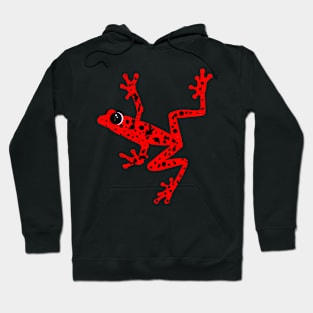 Red Poison Frog Hoodie